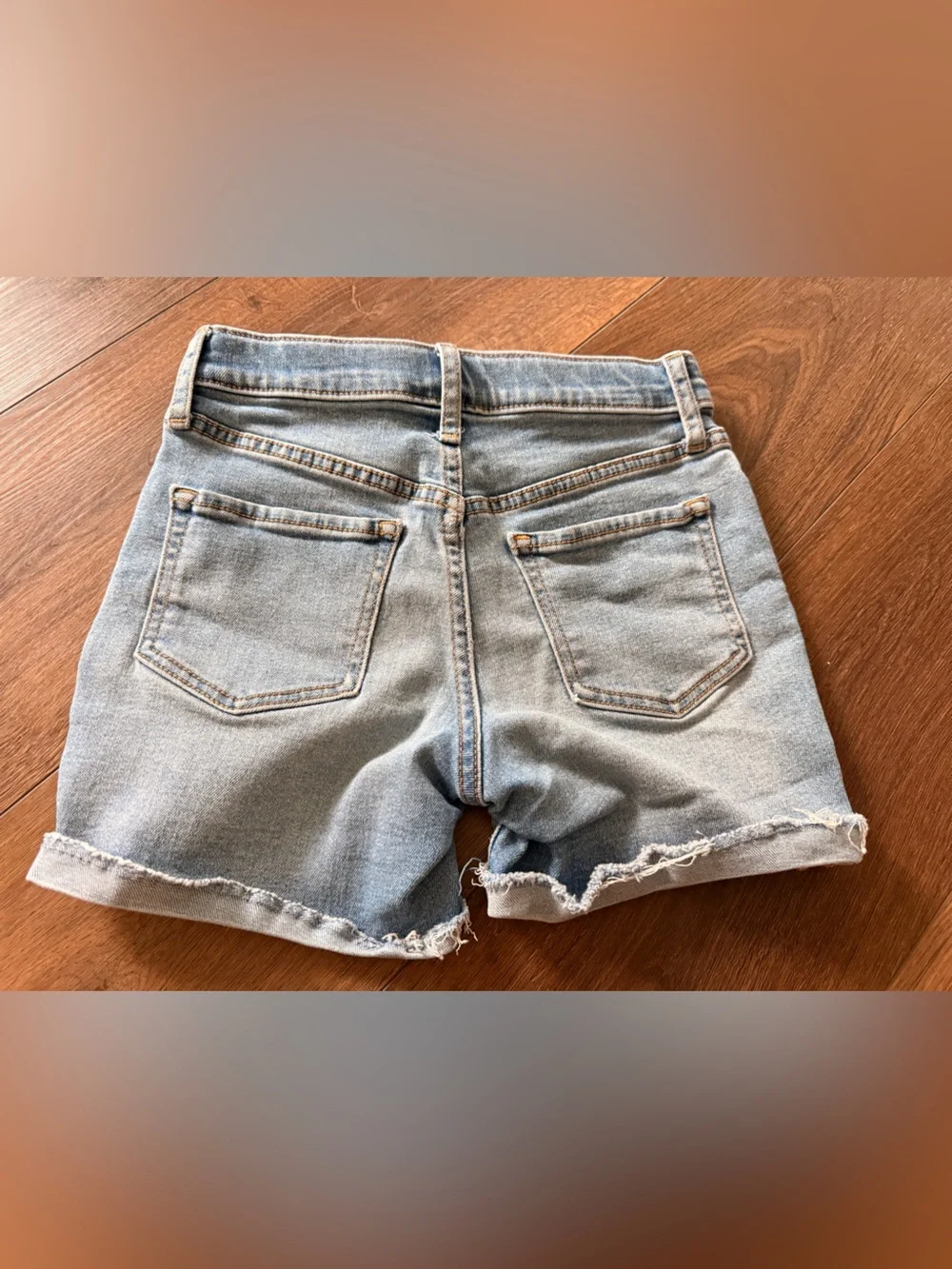 Old Navy Kids Light Blue Denim Shorts Size 10